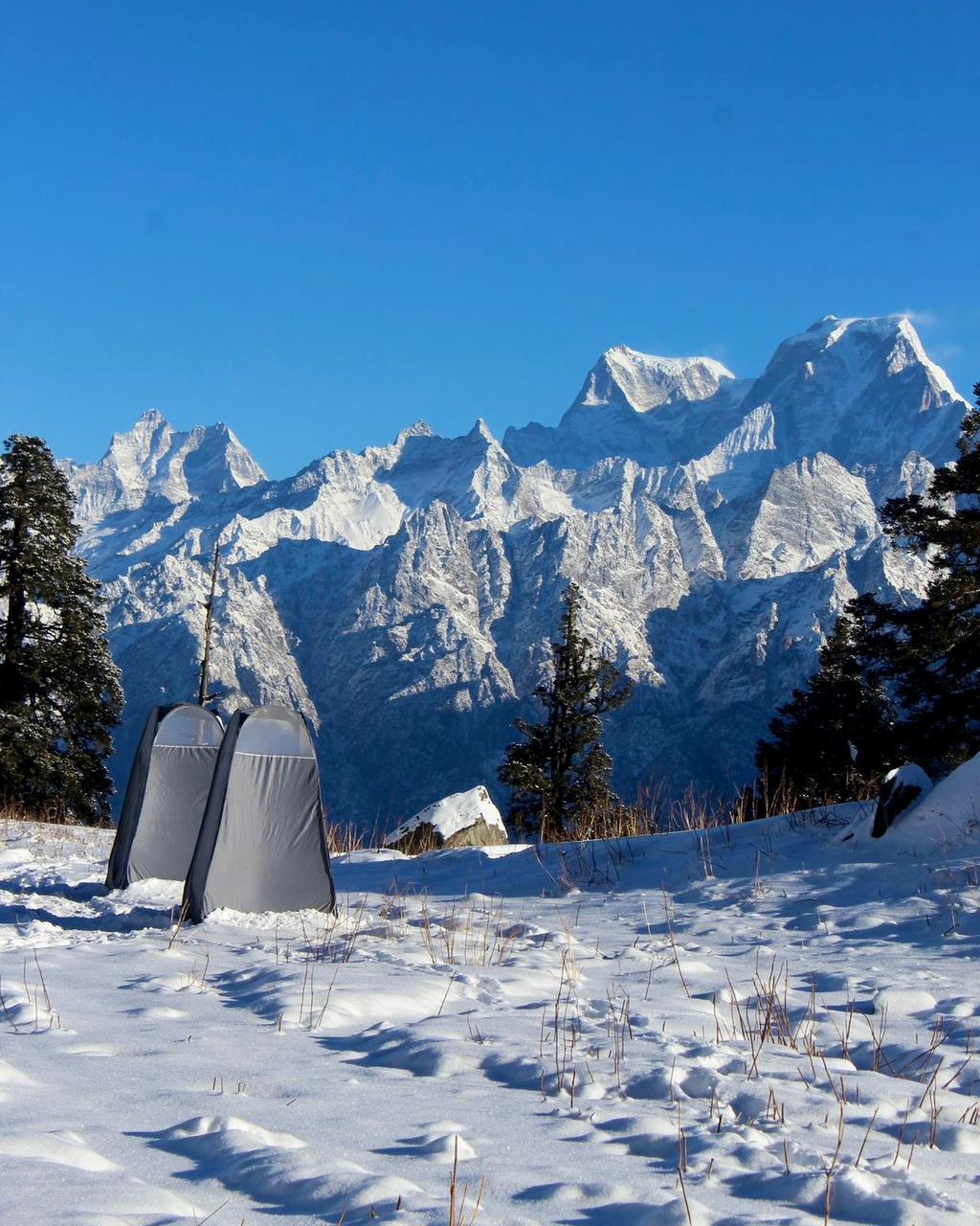 Trail through oak and rhododendron forests